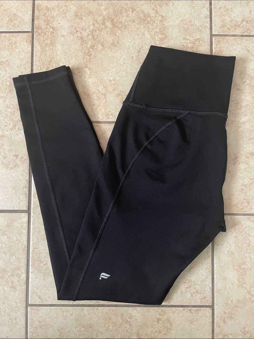 Fabletics PowerHold Black Leggings Size XS